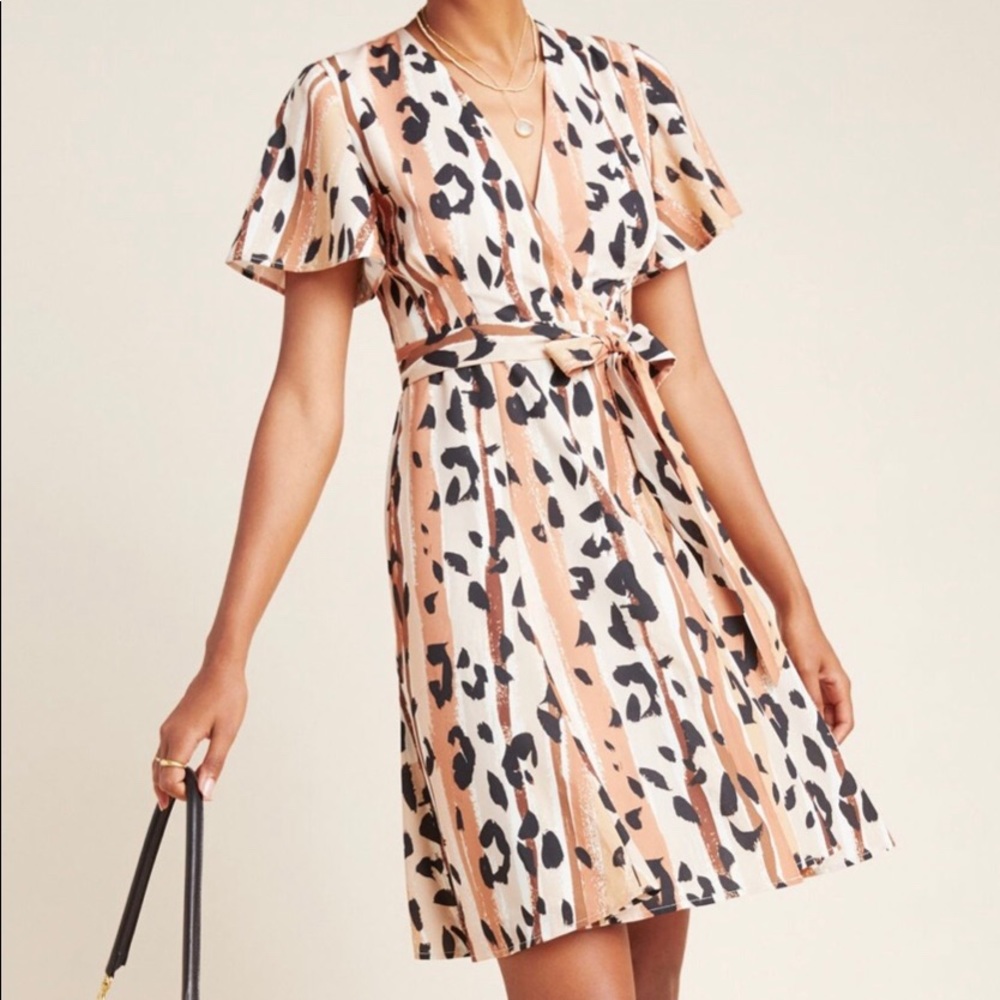 Blaise Wrap Mini Dress